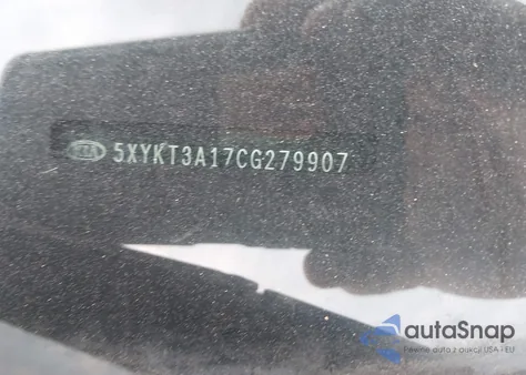 2012 Kia Sorento Lx из США, поврежденный, VIN 5XYKT3A17CG279907